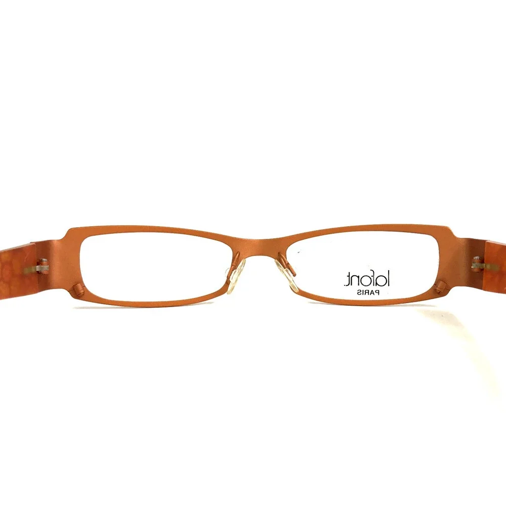 Jean Lafont Eyeglasses Frames ATMOSPHERE 671 Purple Orange 50-17-135